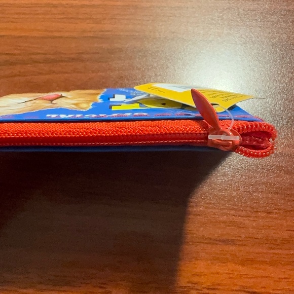 Cat Butt Coin Purse - Blue and Red - Picture 4 of 6